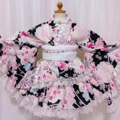 13♡浴衣ドレス♡地雷系♡量産型♡姫ギャル♡ - メルカリ