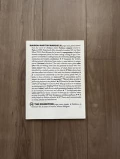 う*か様 MAISON MARTIN MARGELA 20 THE EXHIBIのサムネイル