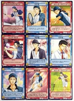 氷帝】テニスの王子様 宍戸亮＆鳳長太郎 カードセット トレカ 18枚