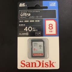 サンディスク SDカード 8GBのサムネイル