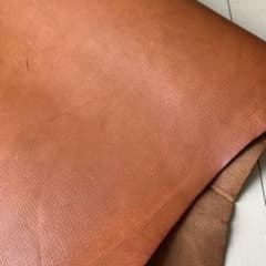 レザーハギレ 牛革 茶色のサムネイル