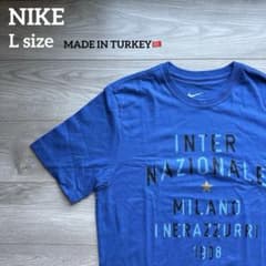 NIKE セリエA インテル・ミラノ Tシャツ L 刺繍ロゴ - メルカリ