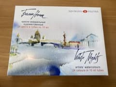 ホワイトナイツ white nights 水彩絵具24色セット10mlチューブ - メルカリ