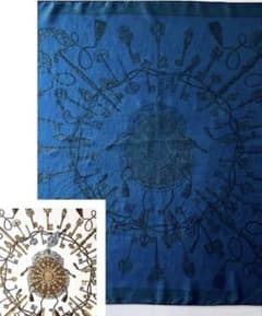 litmus indigo studio HERMES シルクスカーフ 藍染 - メルカリ