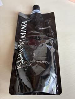 KUROKAMINA BLACK CREAM SHAMPOO 300g*4袋 KUROKAMINA CREAM SHAMPOO BLACK 300g - メルカリ