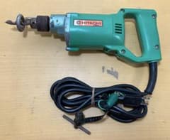 ①日立工機 椎茸ドリル DW 12SA 動作確認済 チャックハンドル付
