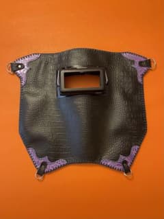溶接面 革面 溶接用品 溶接 ティグ 革製品 本革 ハンドメイド 工具溶接 
