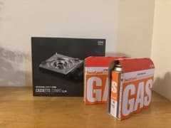 【未使用】アイリスオーヤマ カセットコンロ＋カセットガス 6本セットのサムネイル