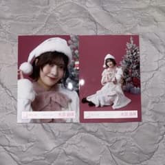 櫻坂46 大沼晶保 生写真 2025年 サンタ衣装のサムネイル