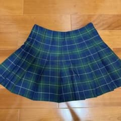 H&M DIVIDED チェック柄 プリーツミニスカートのサムネイル