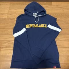 New Balance パーカー ネイビー イエローのサムネイル