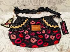 琵琶法師様専用商品となります★新品★ベッツィジョンソン★リップ柄バッグ★フリル★のサムネイル