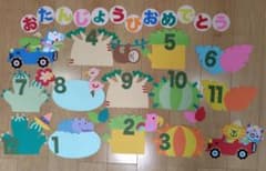 サファリを探検！お誕生表のサムネイル