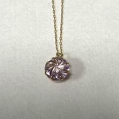 K10 ネックレス 天然石 パープル お値下げ9800円→8500円‼️のサムネイル