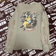 Harley-Davidson 長袖Tシャツ ヴィンテージ風のサムネイル