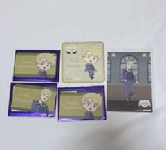 モブサイコ100 コラボカフェビジュアル硬質カード 花沢輝気 テル