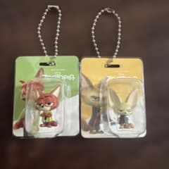 ズートピア ミニフィギュア マスコット 2種セットのサムネイル