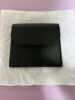 未使用品　HushTug ハッシュタグ　本革　ナノクリップウォレット　ブラック 未使用品 HushTug ハッシュタグ 本革 ナノクリップウォレット ブラック