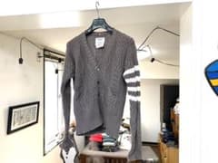 TOM BROWNE トムブラウン ケーブル編みニットカーディガン ほぼ未使用のサムネイル