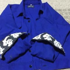 博多鳶 青 作業着のサムネイル