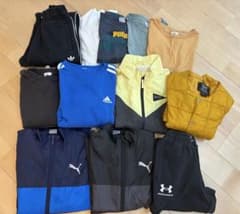 男の子まとめ売り12点130㎝140㎝150㎝春夏秋冬PUMA adidasのサムネイル