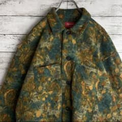 【入手困難】シュプリーム　フリースジャケット　ペイズリー　即完売　人気デザインのサムネイル