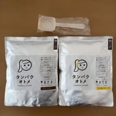 タンパクオトメ バナナ味 カカオ味　260g 2袋セット　スプーン付きのサムネイル
