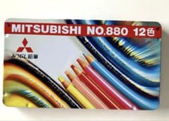 三菱色鉛筆　色鉛筆 12色セットのサムネイル