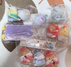 最終値下げ！歴代映画すみっコぐらしの手乗りぬいぐるみセット、ひよこ