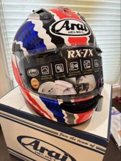 Arai RX-7X フルフェイスヘルメット マイケルドゥーハン 59.60 - メルカリ