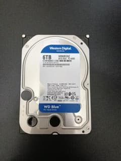 Western Digital WD Blue 6TB HDD 本体のみ - メルカリ