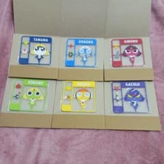 케로로 군조 클리어 고무 코스터입니다 2 완성 세트
