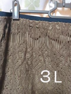大きいサイズ　ロングスカート　３Lのサムネイル