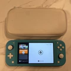 ひ*♡様 SwitchLite 本体 ターコイズ ＋ケース - メルカリ