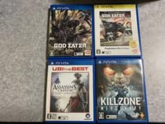 PS Vita ソフト 4本セット まとめ売りのサムネイル