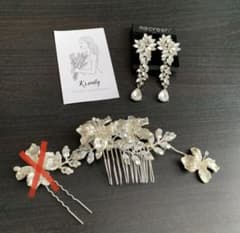 ヘッドドレス、イヤリングセットのサムネイル