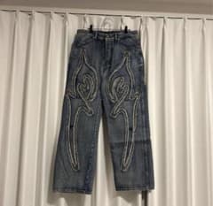 thug club トライバルデニムパンツ コムドットやまと着用のサムネイル