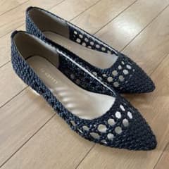 値下げ！メッシュパンプスMサイズのサムネイル