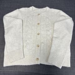 UNIQLO ケーブル編みカーディガン 150のサムネイル
