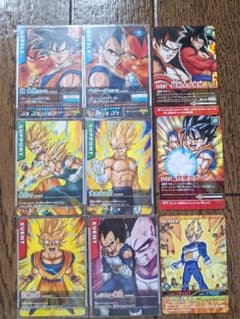 ドラゴンボールZ データカードダス 8枚セット 特別スリーブ入り - メルカリ
