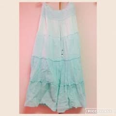 発売停止中様専用♡ミントカラー♡グラデロンスカのサムネイル