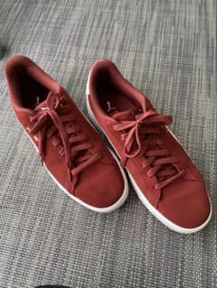 PUMA スニーカー ローカット レッド ホワイトのサムネイル