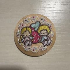 サンリオ 刺繍缶バッジ Biscuit 4 パティジミーのサムネイル