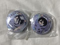 BLEACH おくるみあそーとC賞 ホログラム缶バッチ 朽木白哉 朽木ルキアのサムネイル