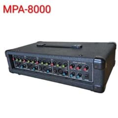 NEU MPA-8000 　パワードミキサー　アンプ内蔵　小型　持ち運び NEU MPA-8000 パワードミキサー アンプ内蔵 小型 持ち運び - メルカリ