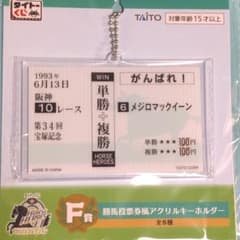 タイトーくじ HORSE HEROES アクリルキーホルダー　メジロマックイーンのサムネイル