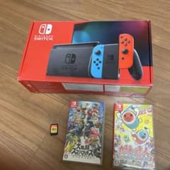 Nintendo Switch 本体 + ゲームソフトのサムネイル