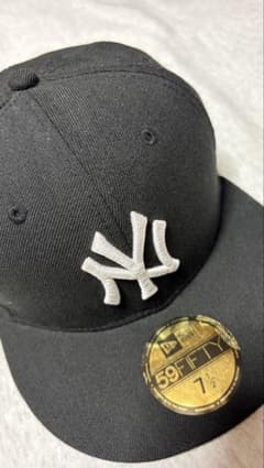 New Era 59FIFTY ブラックキャップ 7 1/2のサムネイル