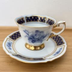 未使用品】大倉陶園 The Okura ブルーインペリアル カップ＆ソーサー