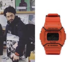 希少  エヌハリウッドコラボ Gショック オレンジ 常田大希 着用 希少 エヌハリウッドコラボ Gショック オレンジ 常田大希 着用